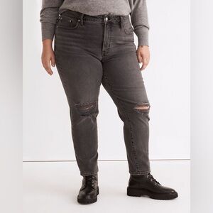 MADEWELL The Perfect Vintage Jean Bartlett Wash Distressed Edition Size 20W